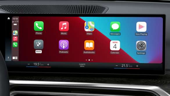 Интеграция смартфона BMW 4 серии Cabrio G23 Интеграция смартфона, контрольный дисплей BMW 4 серии Cabrio G23 2020
