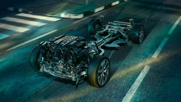 Адаптивная подвеска М. BMW M850i xDrive Coupé с адаптивной подвеской M.