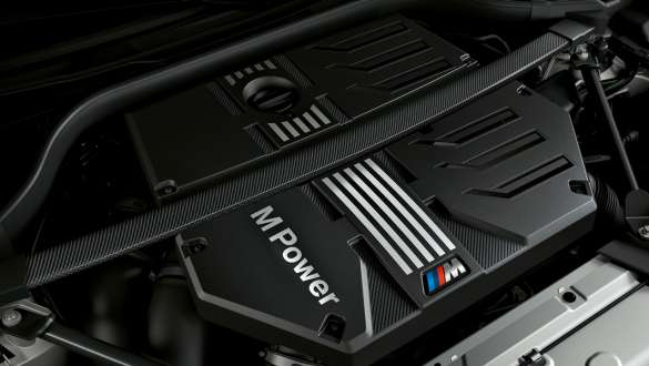 Прецизионная распорка M Carbon. BMW X4 M Competition и BMW X4 M, двигатель, прецизионная распорка M Carbon.