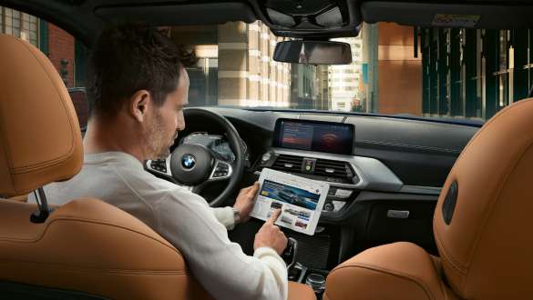 BMW X3 M40i, BMW WiFi hotspot BMW X3 M40i, BMW WiFi hotspot