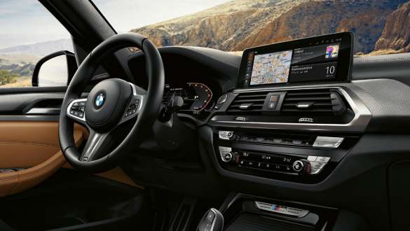 BMW X3 M40i, Многофункциональный приборный дисплей BMW X3 M40i, Многофункциональный приборный дисплей