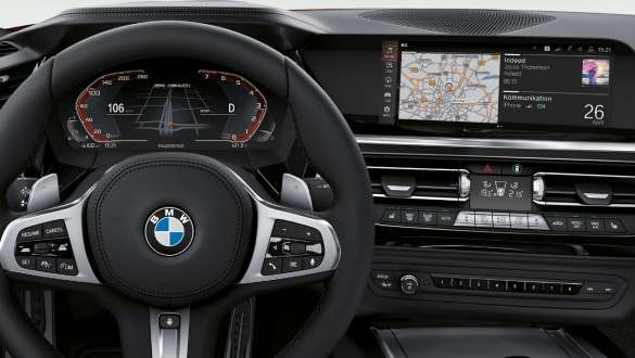 BMW Z4 Родстер BMW Live Cockpit BMW Z4 Родстер с BMW Live Cockpit
