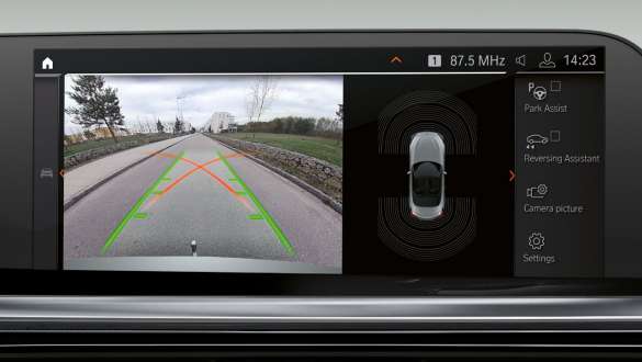 Parking Assistant BMW Z4 Родстер Parking Assistant на Control Display BMW Z4 Roadster