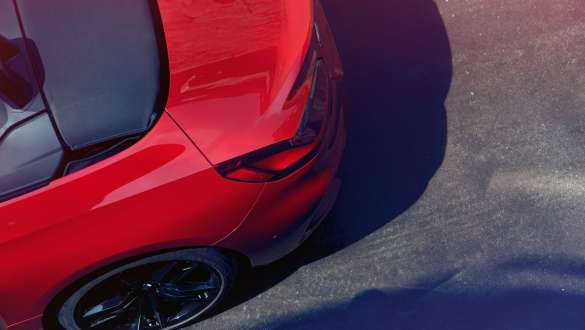 BMW Z4 Родстер M sport диференціал BMW Z4 Родстер сзади, вид сверху