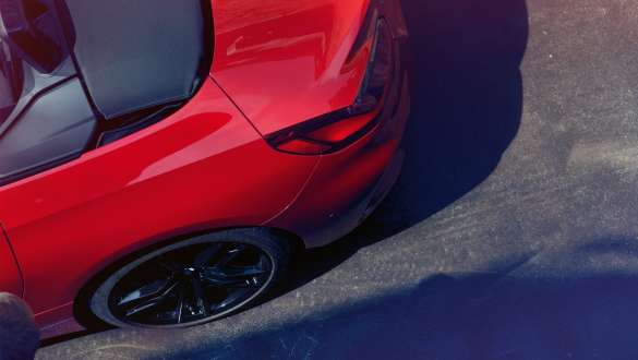 BMW Z4 Roadster (G29), спортивный дифференциал M Задняя часть BMW Z4 Roadster (G29), вид сверху