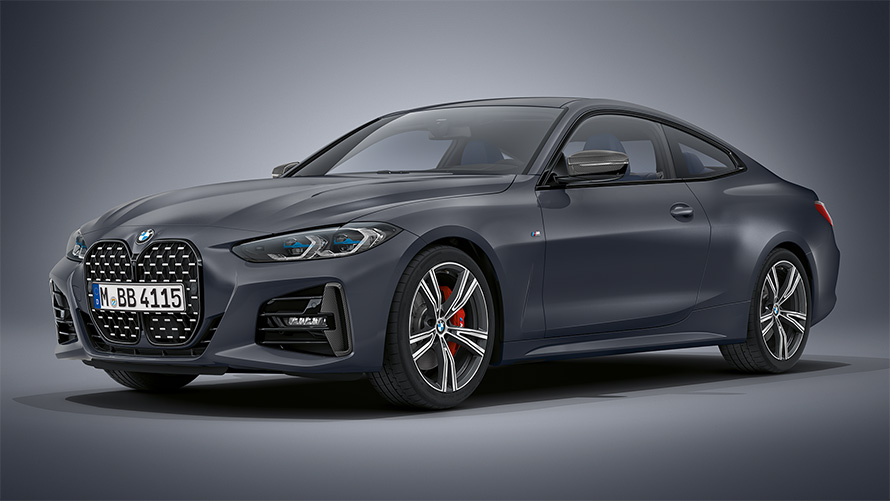 BMW 4 СЕРИИ COUPЕ В BMW INDIVIDUAL В ЦВЕТЕ FROZEN DEEP GREY METALLIC.