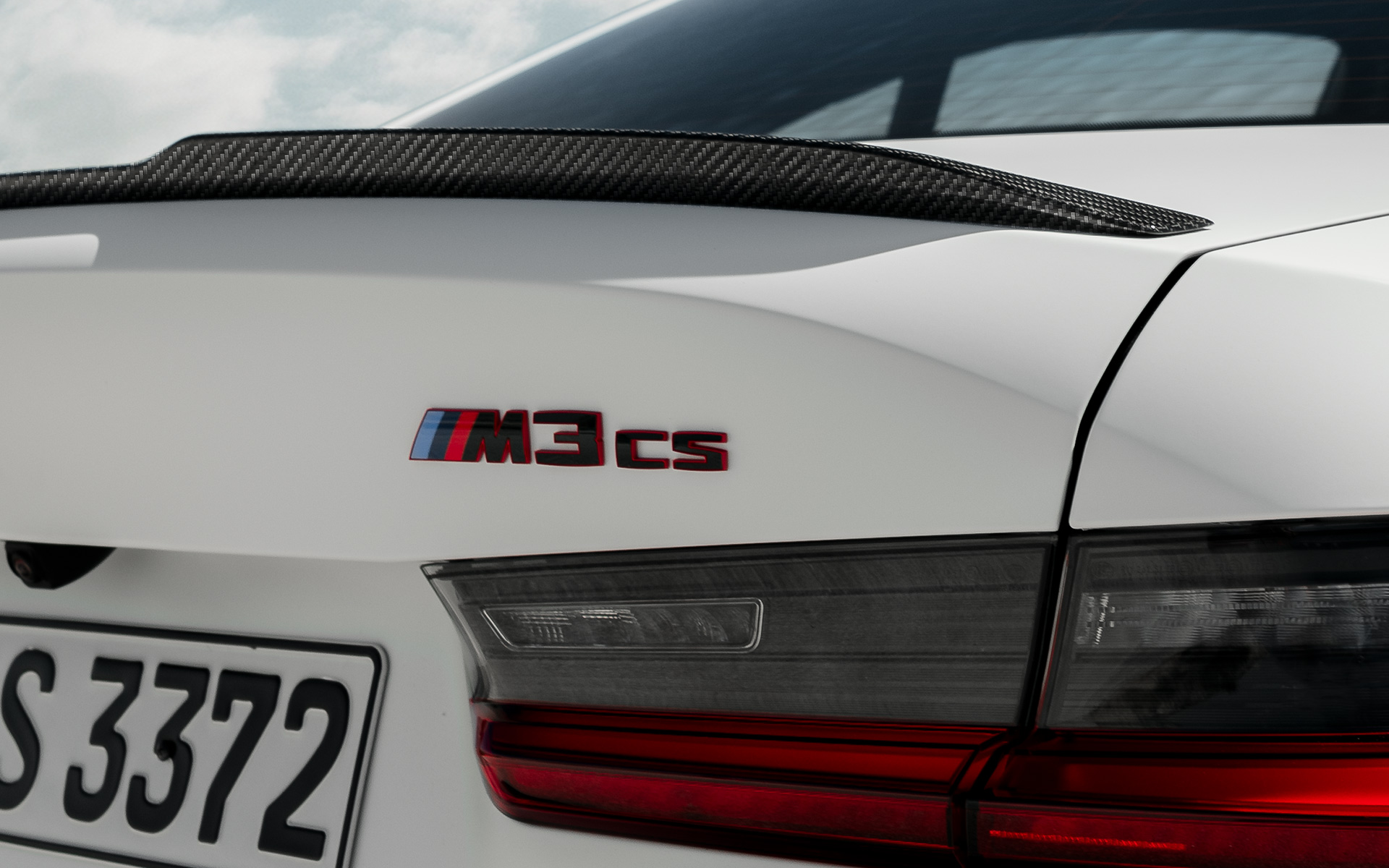 Специальные логотипы "CS", BMW M3 CS G80 BMW M3 CS G80 CS, специальные логотипы "CS"