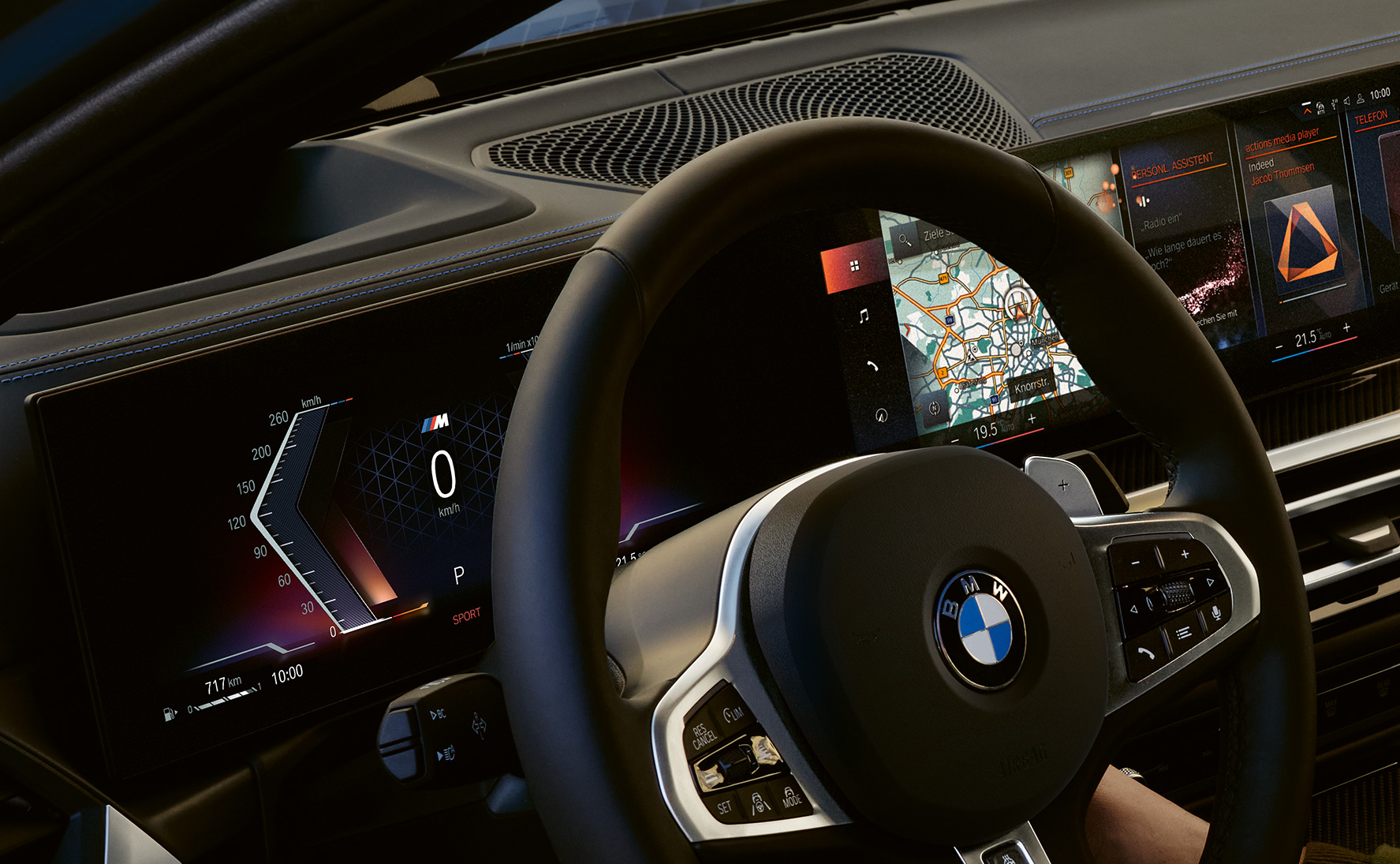 BMW M340i xDrive Touring G21, кабина крупным планом BMW M340i xDrive Touring G21, кабина крупным планом