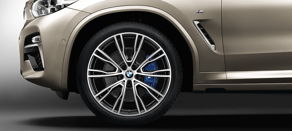 BMW X3, 21" легкосплавные диски BMW Individual V-Spoke 726 I BMW X3, 21" легкосплавные диски BMW Individual V-Spoke 726 I