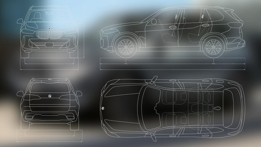 Технические данные, BMW X5 xDrive40i G05 LCI BMW X5 xDrive40i G05 LCI, технические данные