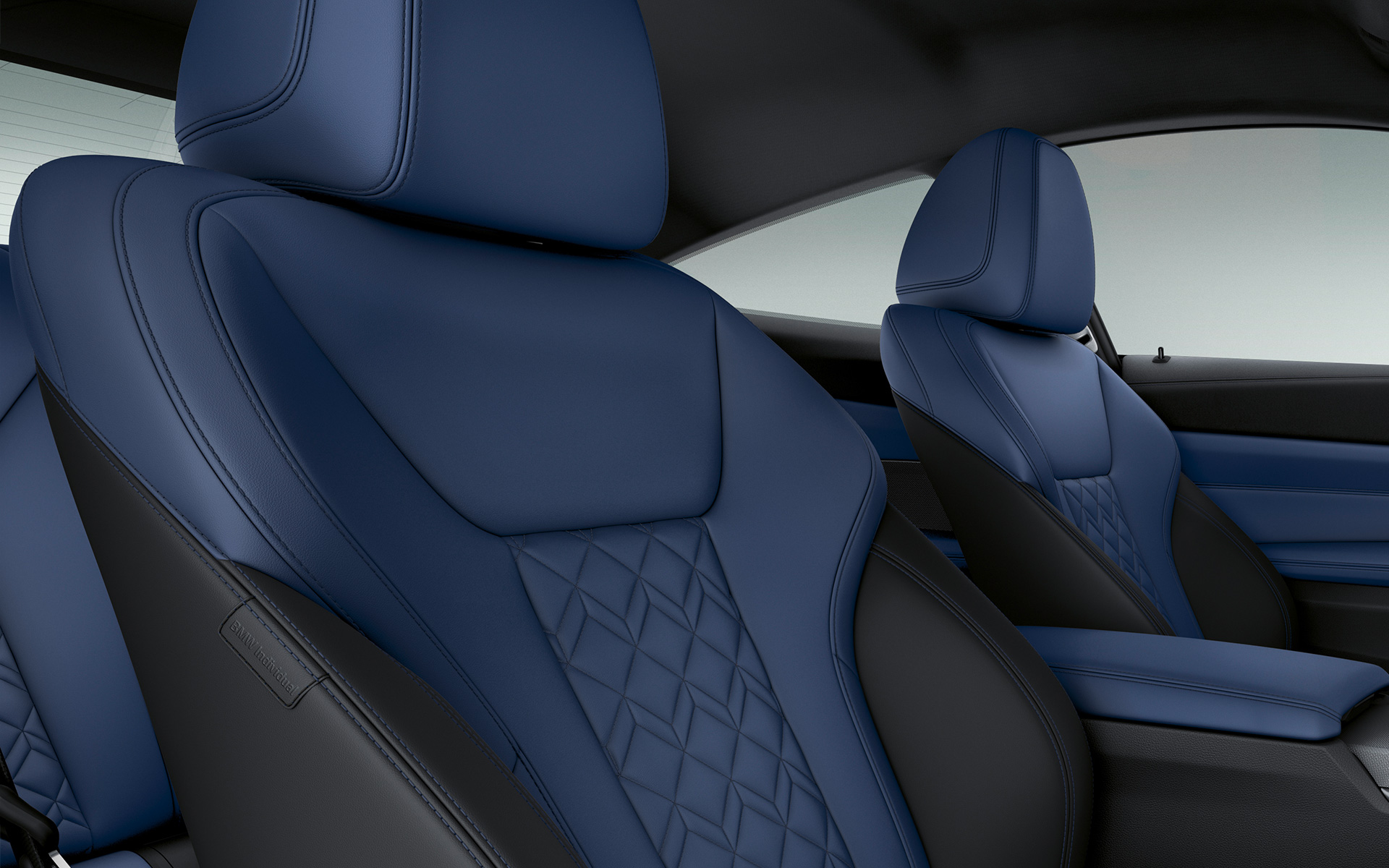 BMW Individual полная отделка мелкозернистой кожей Merino "Красный Фиона"/"Черный" BMW Individual полная отделка мелкозернистой кожей Merino Красный Фиона Черный