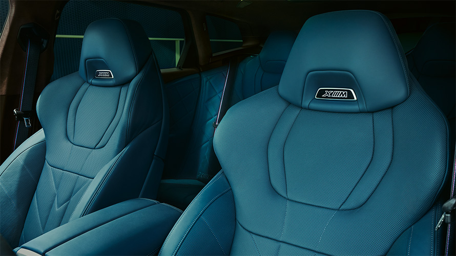 BMW Individual полная отделка мелкозернистой кожей Merino Красный Фиона Черный