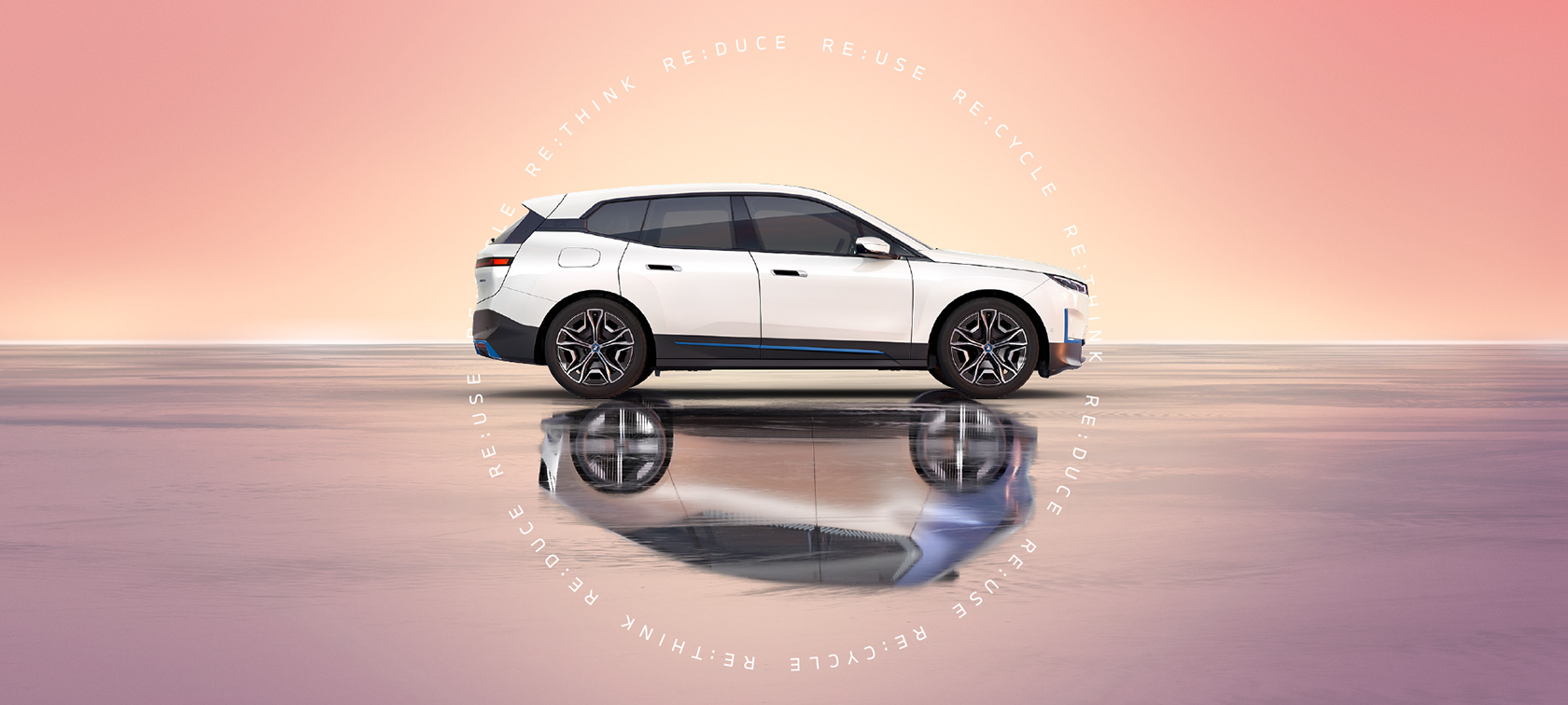 BMW i Vision Circular, устойчивое развитие BMW Устойчивое развитие BMW, BMW i Vision Circular, вид сбоку в статике